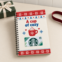 Personalized Christmas Gift Card Book & Money Holder DIY for Kids, Teens & Adults – Warm Wishes & Cool Gifts