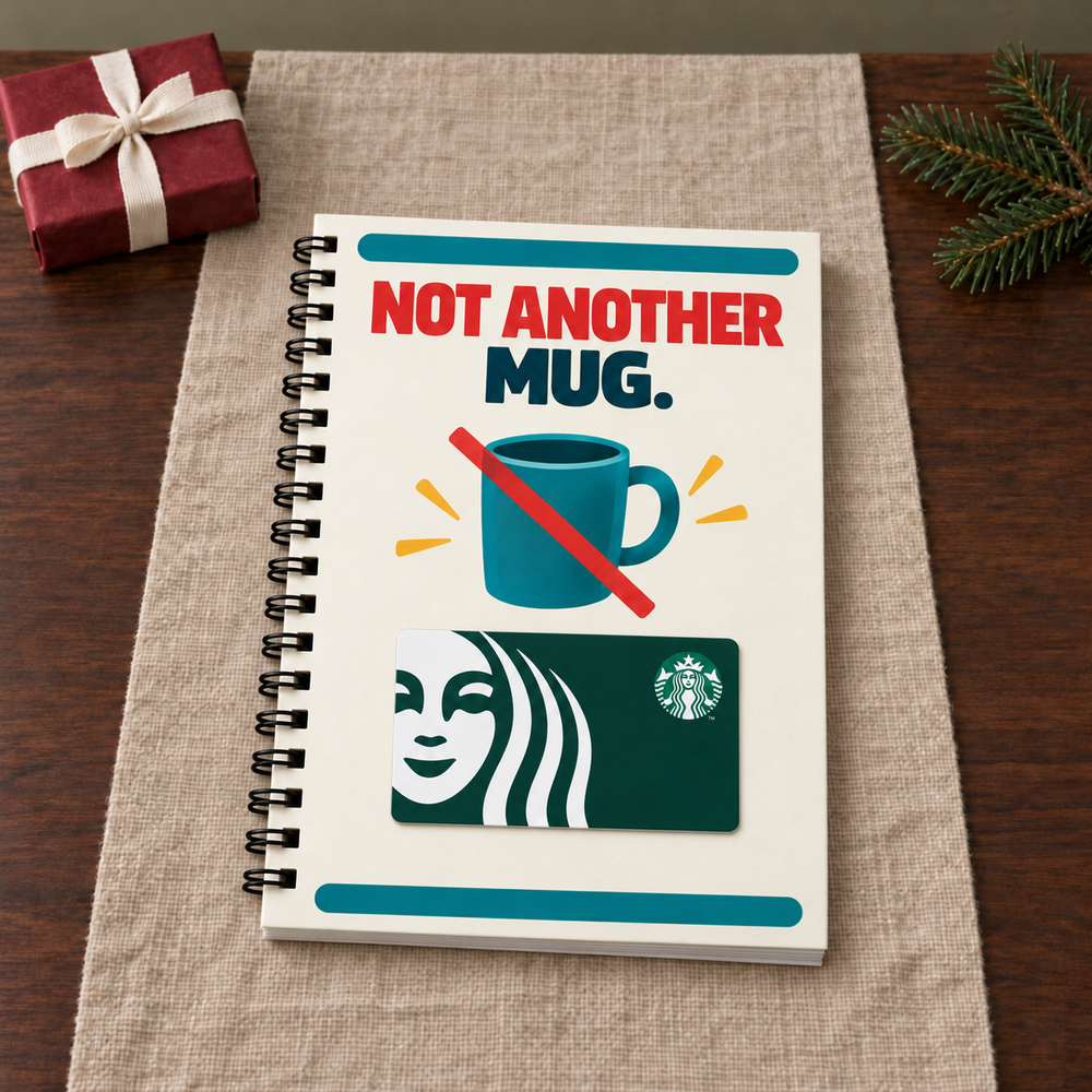 Personalized Christmas Gift Card Book & Money Holder DIY for Kids, Teens & Adults – Not Socks