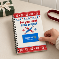 Personalized Christmas Gift Card Book & Money Holder DIY for Kids, Teens & Adults – Warm Wishes & Cool Gifts