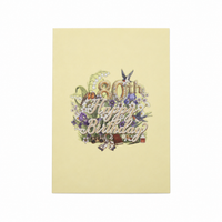 Vintage Garden 80th Birthday Pop-Up Card – 3D Greeting Card & Memorable Birthday Gift