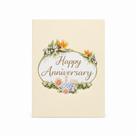 Cockatoo Garden 25th Anniversary Pop-Up Card