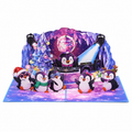 Christmas Penguin Party Pop-Up Card – 3D Greeting Card & Fun Christmas Gift