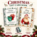 Soul of Papers - Christmas Gift Card Book for Kids, Teens & Adults – 12 -Pocket Accordion Gift Card & Money Holder