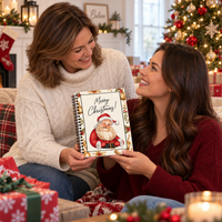 Soul of Papers - Christmas Gift Card Book for Kids, Teens & Adults – 12 -Pocket Accordion Gift Card & Money Holder