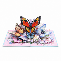 Butterfly Garden Pop-Up Card