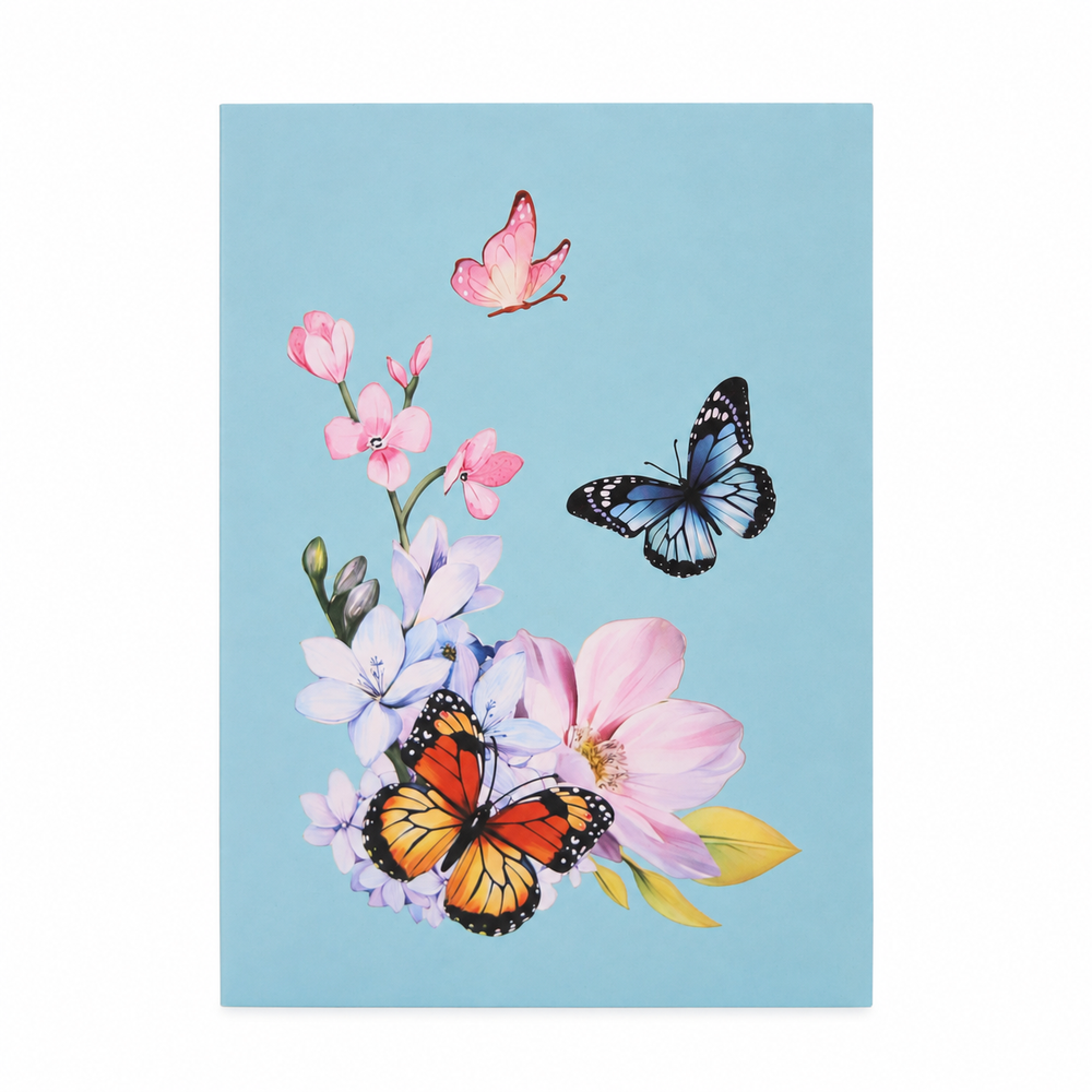 Butterfly Garden Pop-Up Card