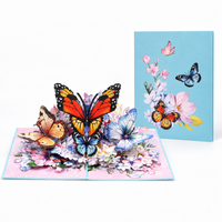 Butterfly Garden Pop-Up Card