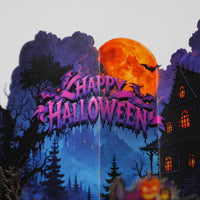 Halloween Van Pop-Up Card – 3D Spooky Halloween Greeting Card & Unique Gift