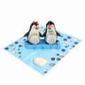 Penguin Pebble of Love Pop-Up Card